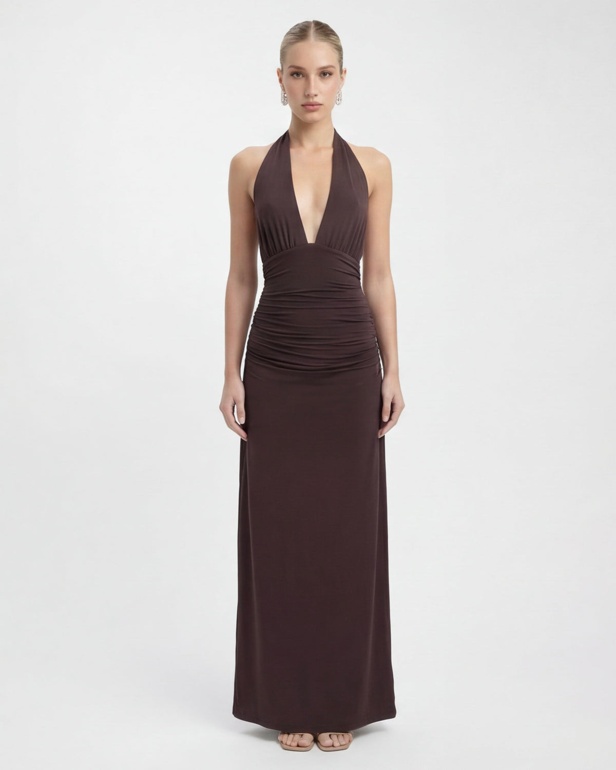 Robe longue col licou Nyx – photo 7
