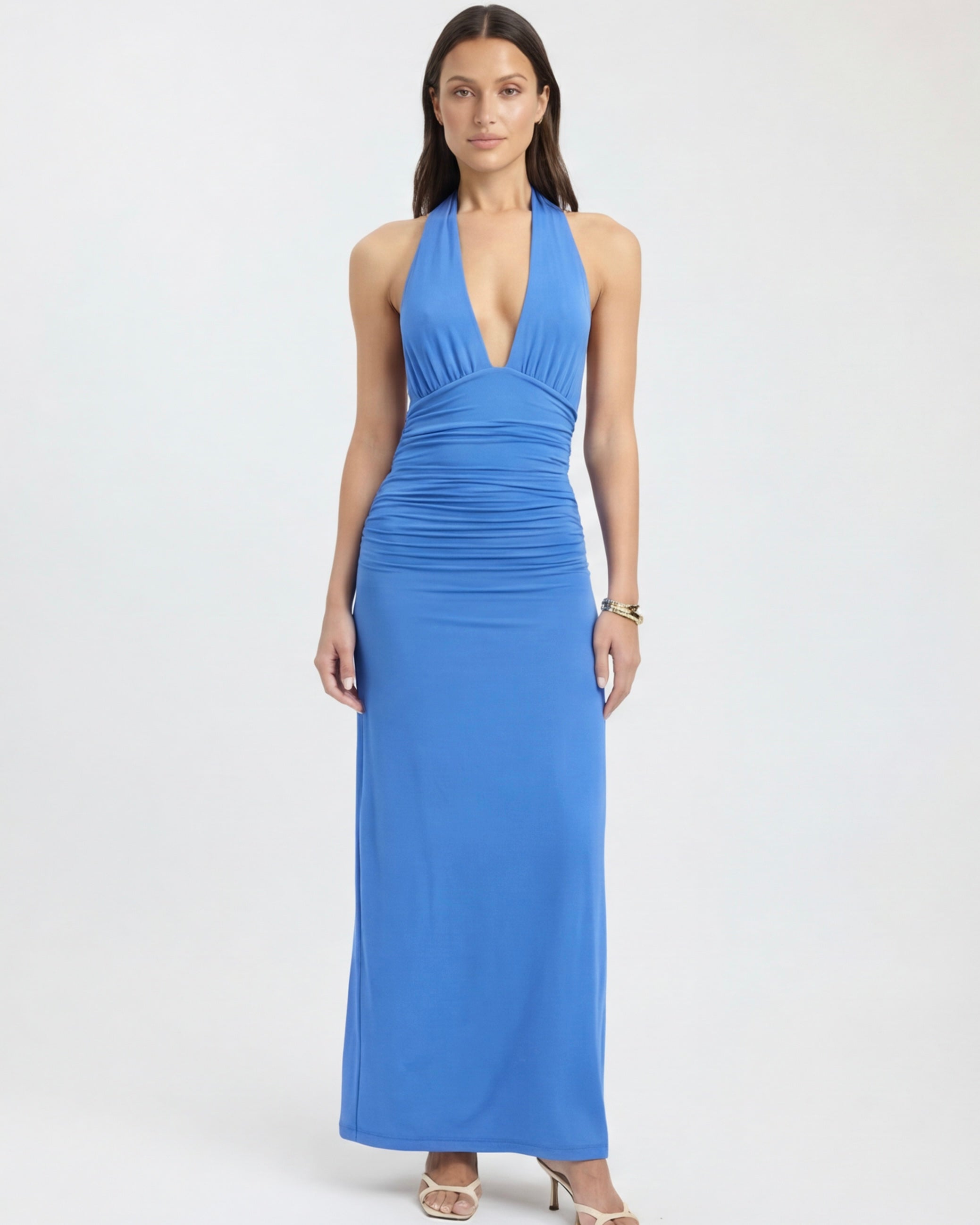 Robe longue col licou Nyx – photo 13