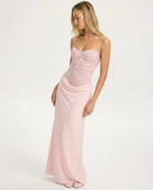 Robe longue Rose Muse – photo 3