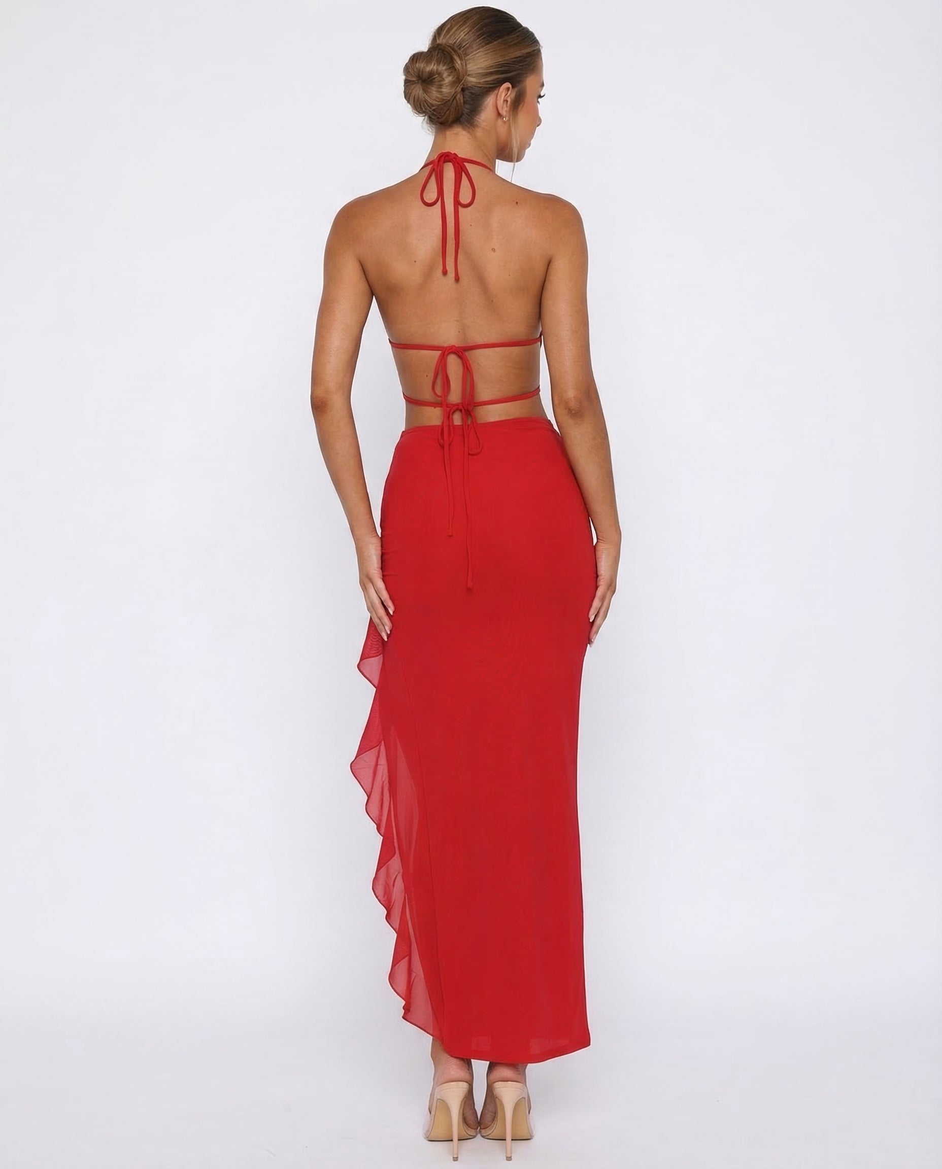 Robe longue Cherry Crush – photo 3