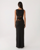 Robe longue Lace Illusion – photo 4