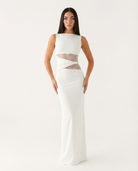 Robe longue Lace Illusion – photo 5