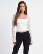 Top manches longues Lace Affair – photo 8