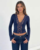 Top manches longues Lace Muse – photo 11