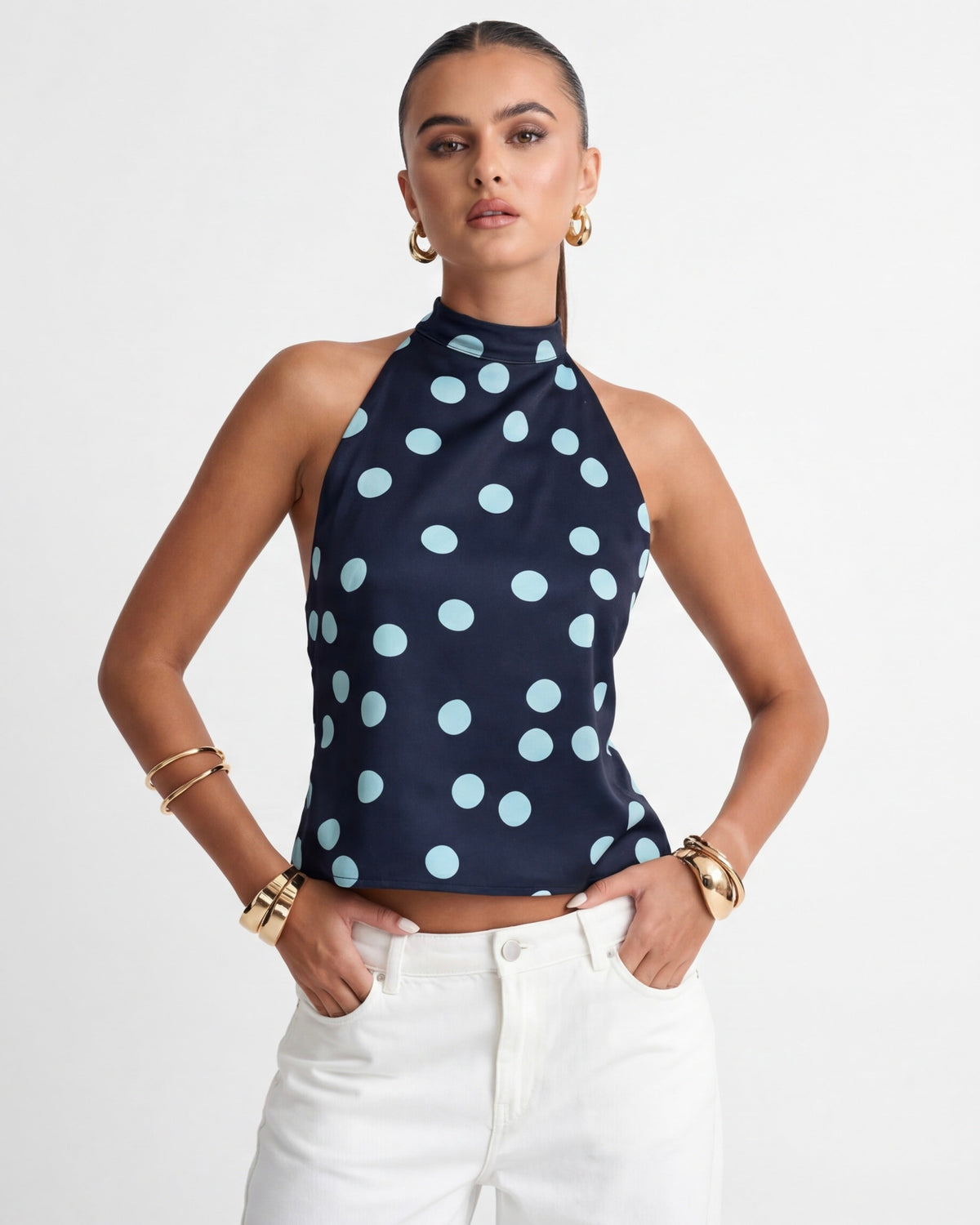 Top col licou Polka Muse – photo 8