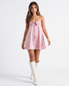 Mini-robe à nœud Aria – photo 9
