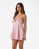 Mini-robe à nœud Aria – photo 11