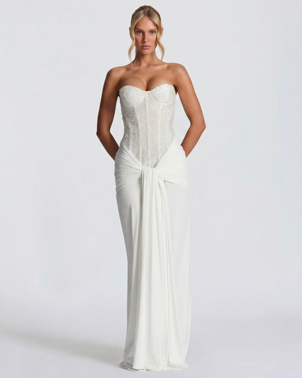 Robe longue Midnight Aura – photo 9