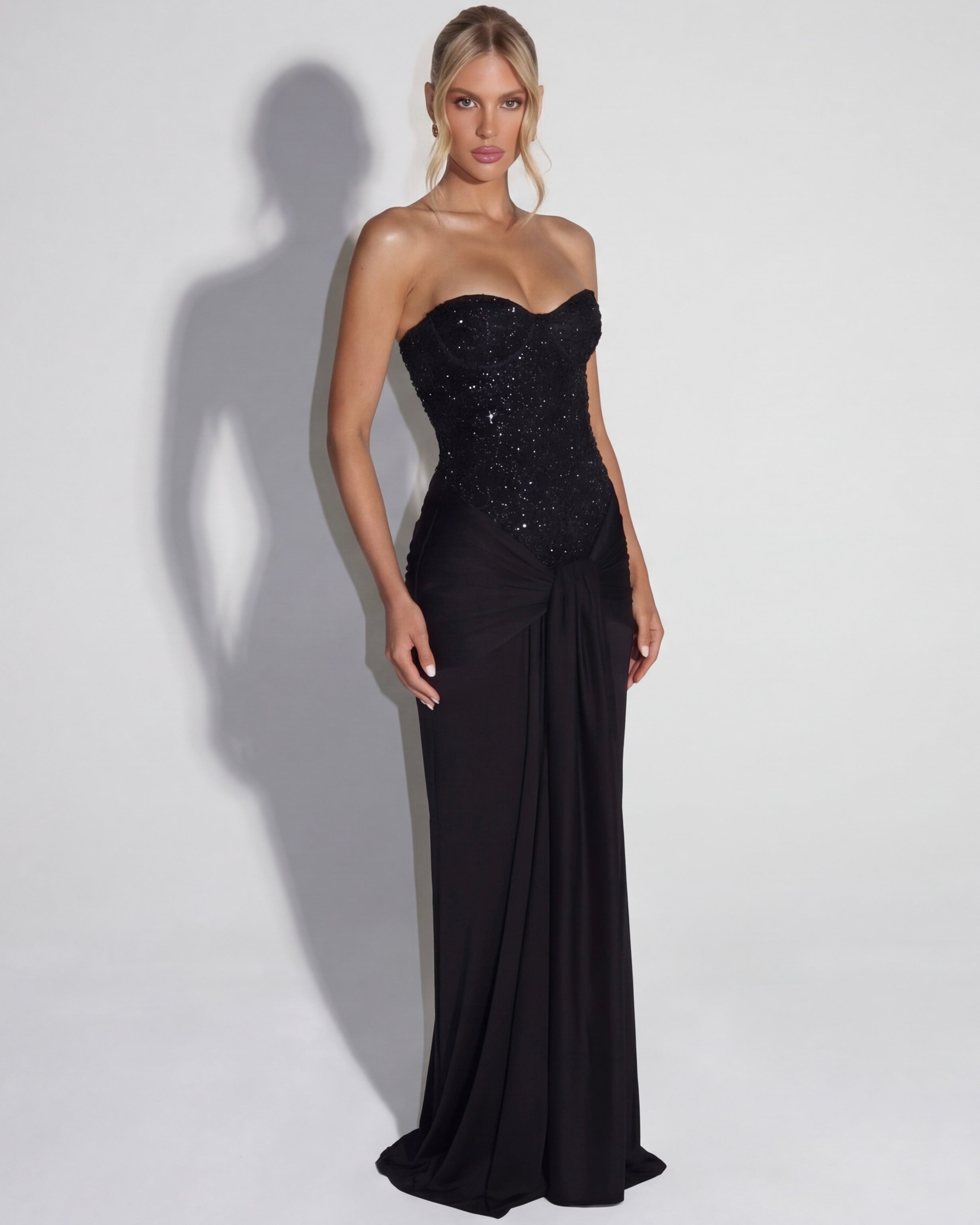 Robe longue Midnight Aura – photo 6