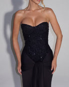 Robe longue Midnight Aura – photo 8
