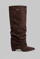 Bottes hautes souples effet daim – photo 2