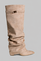 Bottes hautes souples effet daim – photo 21