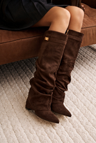 Bottes hautes souples effet daim – photo 5