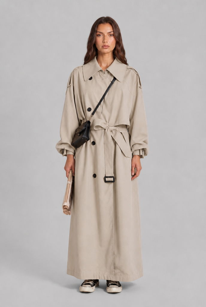 Trench long Emilia – photo 5