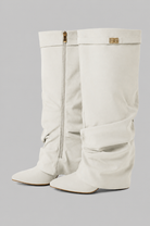 Bottes hautes souples effet daim – photo 10