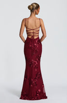 Robe longue Velour – photo 3